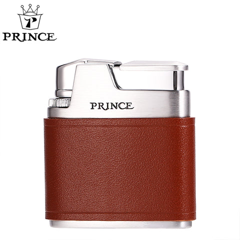 Prince Gas Lighter Prona 61 Leather
