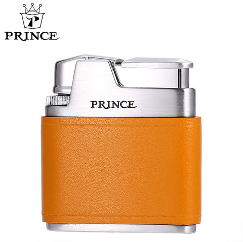 Prince Gas Lighter Prona 61 Leather
