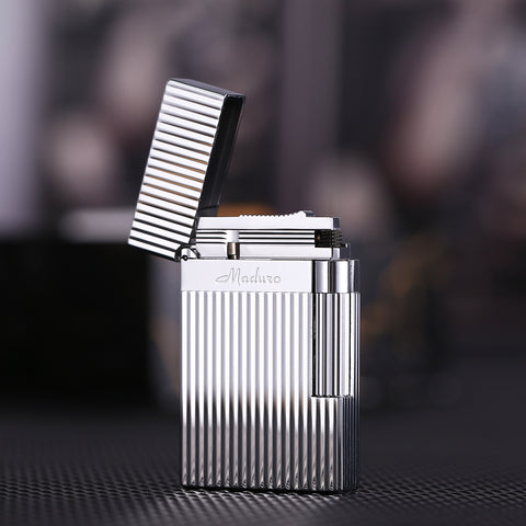 Maduro M2 Cling Sound Butane Soft Flame Lighter – Parallel Stripe