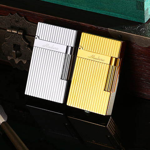 Maduro M2 Cling Sound Butane Soft Flame Lighter – Parallel Stripe