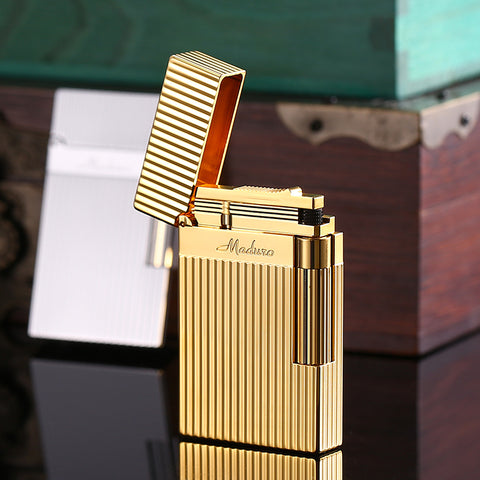 Maduro M2 Cling Sound Butane Soft Flame Lighter – Parallel Stripe