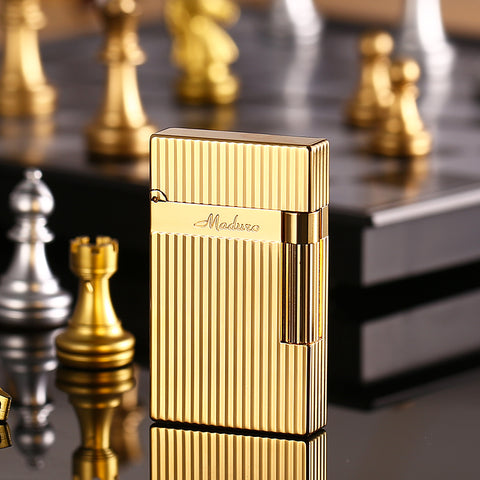 Maduro M2 Cling Sound Butane Soft Flame Lighter – Parallel Stripe