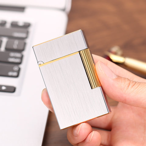 Maduro M2 Cling Sound Butane Soft Flame Lighter – Slim Brushed Steel
