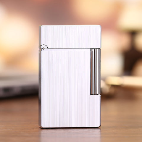 Maduro M2 Cling Sound Butane Soft Flame Lighter – Slim Brushed Steel