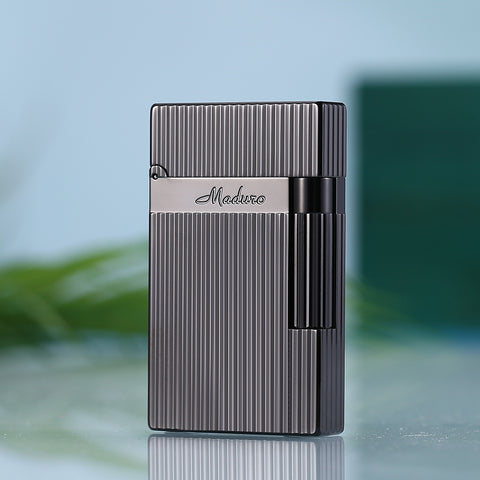 Maduro M2 Cling Sound Butane Soft Flame Lighter – Parallel Stripe