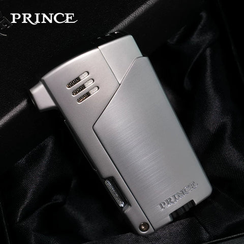 PRINCE Angled-Flame Butane Pipe Lighter