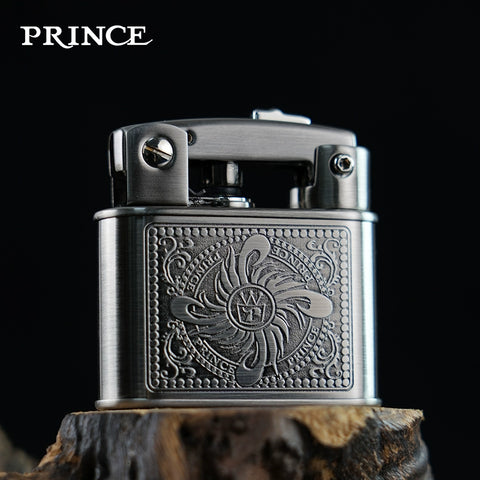 Prince Gold Petrol Lighter Vintage Revival GD2
