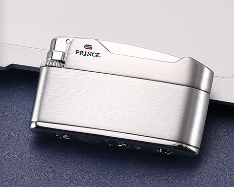 Prince Gas Micro Lighter Revival 88E - Brushed Silver