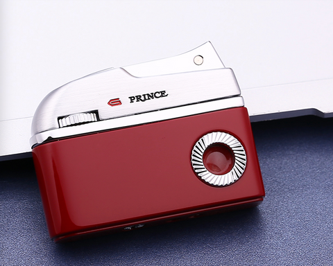 Prince Gas Dolphin Lighter Revival DN5 - Red
