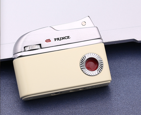 Prince Gas Dolphin Lighter Revival DN5 - Ivory