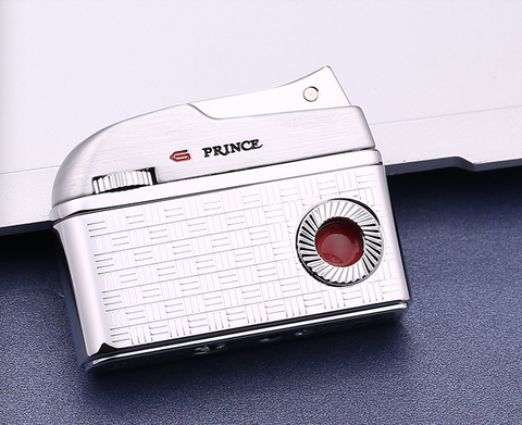 Prince Gas Dolphin Lighter Revival DN5 - Grid Pattern