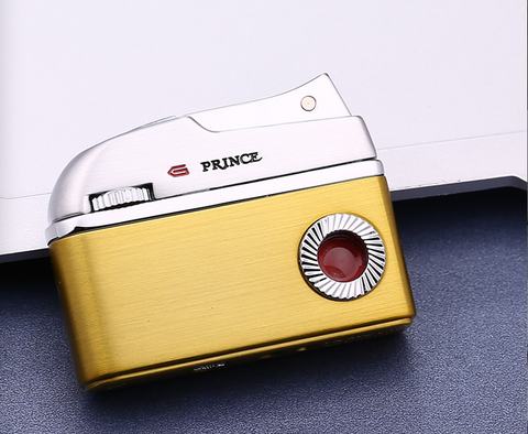 Prince Gas Dolphin Lighter Revival DN5 - Yellow