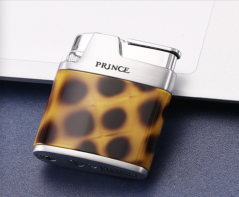 Prince Gas Lighter Prona 61 Commemorative - tortoise shell