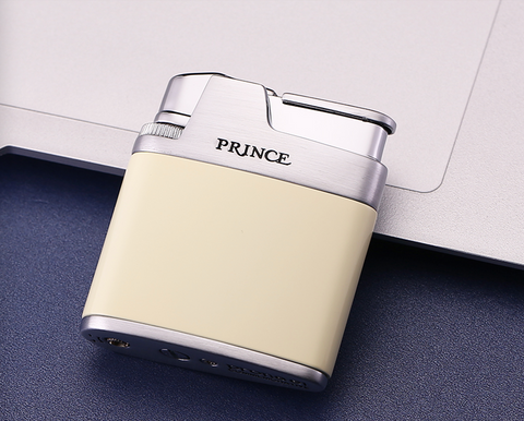 Prince Gas Lighter Prona 61 Commemorative - ivory