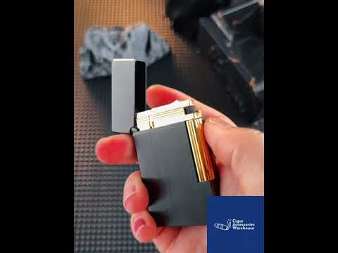 Maduro M2 Cling Sound Butane Soft Flame Lighter – Slim Brushed Steel