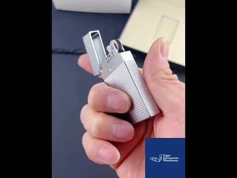 Maduro M1 Vintage Cigar Soft Flame Lighter – Cling Sound Kerosene Stripes Finish