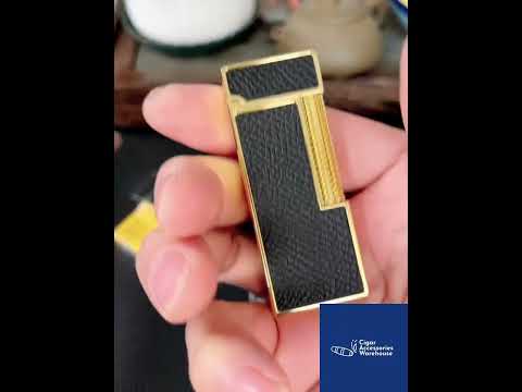 Maduro M3 Slimline Refillable Butane Soft Flame Lighter – Leather Inlay