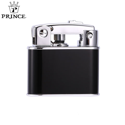 Prince Gold Petrol Lighter Classic Revival GD2- Black Ink