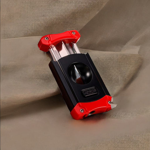 Noble V-Cut Cigar Cutter - Compact Design with V-Cut Precision
