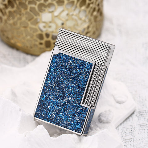 Maduro Stardust Cling Sound Butane Lighter blue