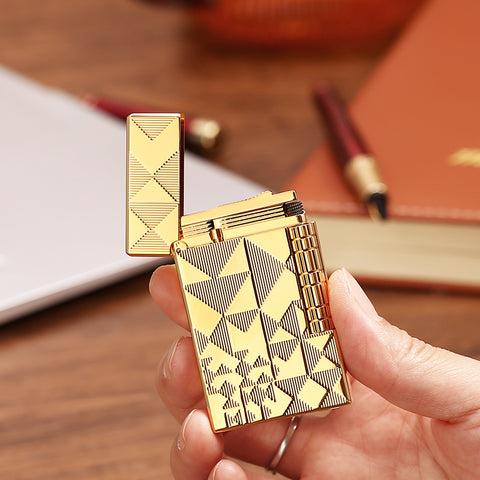 Maduro M2 Cling Sound Butane Soft Flame Lighter – Geometric Maze