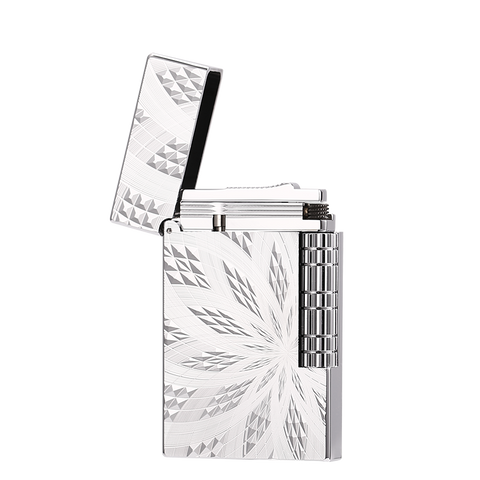 Maduro M2 Cling Sound Butane Soft Flame Lighter – Sunburst Grid