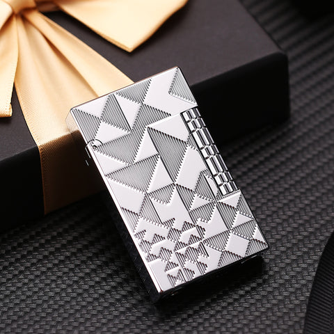 Maduro M2 Cling Sound Butane Soft Flame Lighter – Geometric Maze