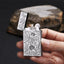 Maduro M1 Vintage Cigar Soft Flame Lighter – Cling Sound Kerosene Peony Motif