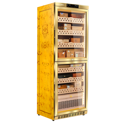 RACHING Precise Smart Series – MON3800B Dual Space Electronic Cigar Humidor