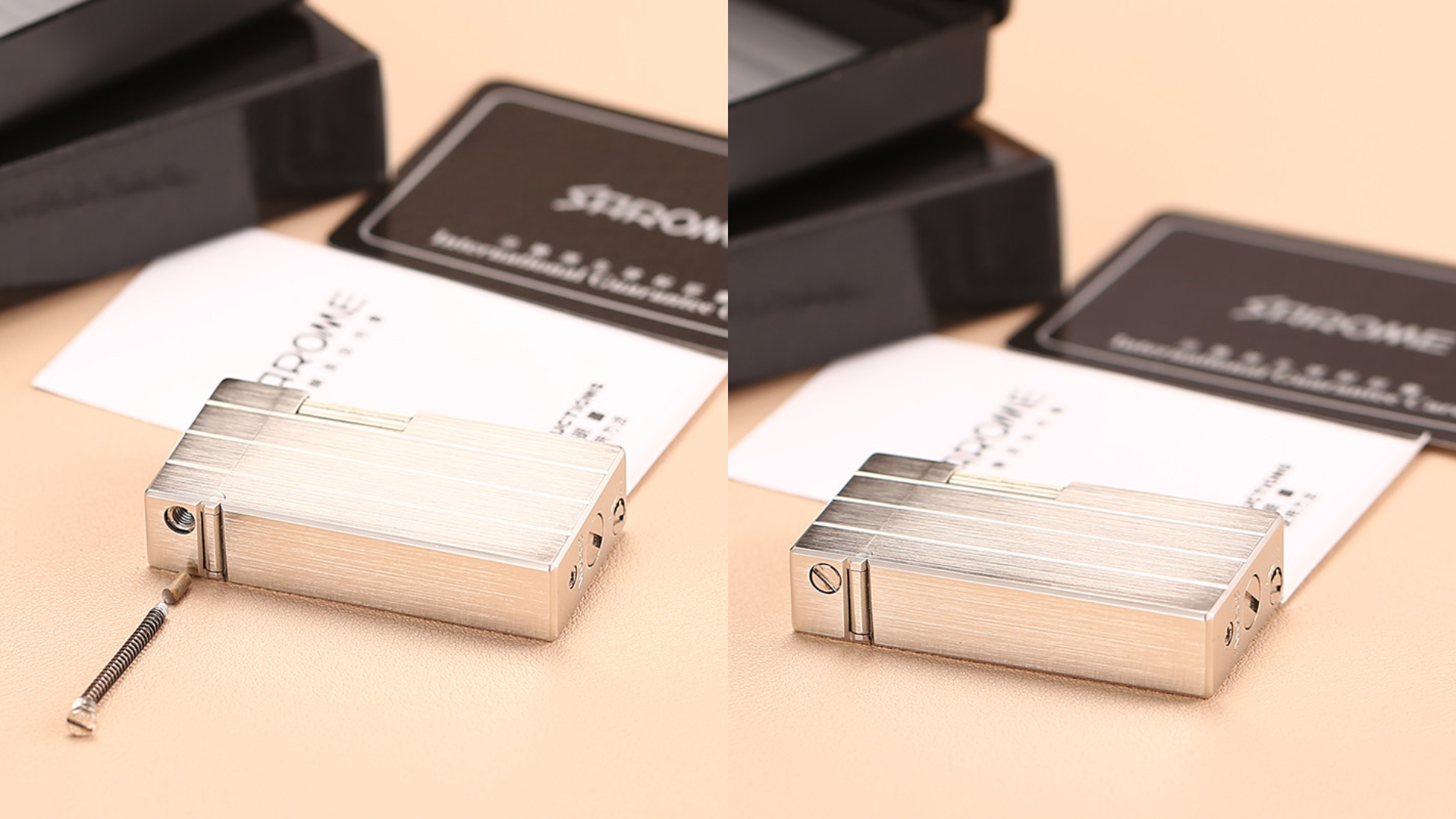 Sarome SD1 Series Classic Flint Lighter Flint change