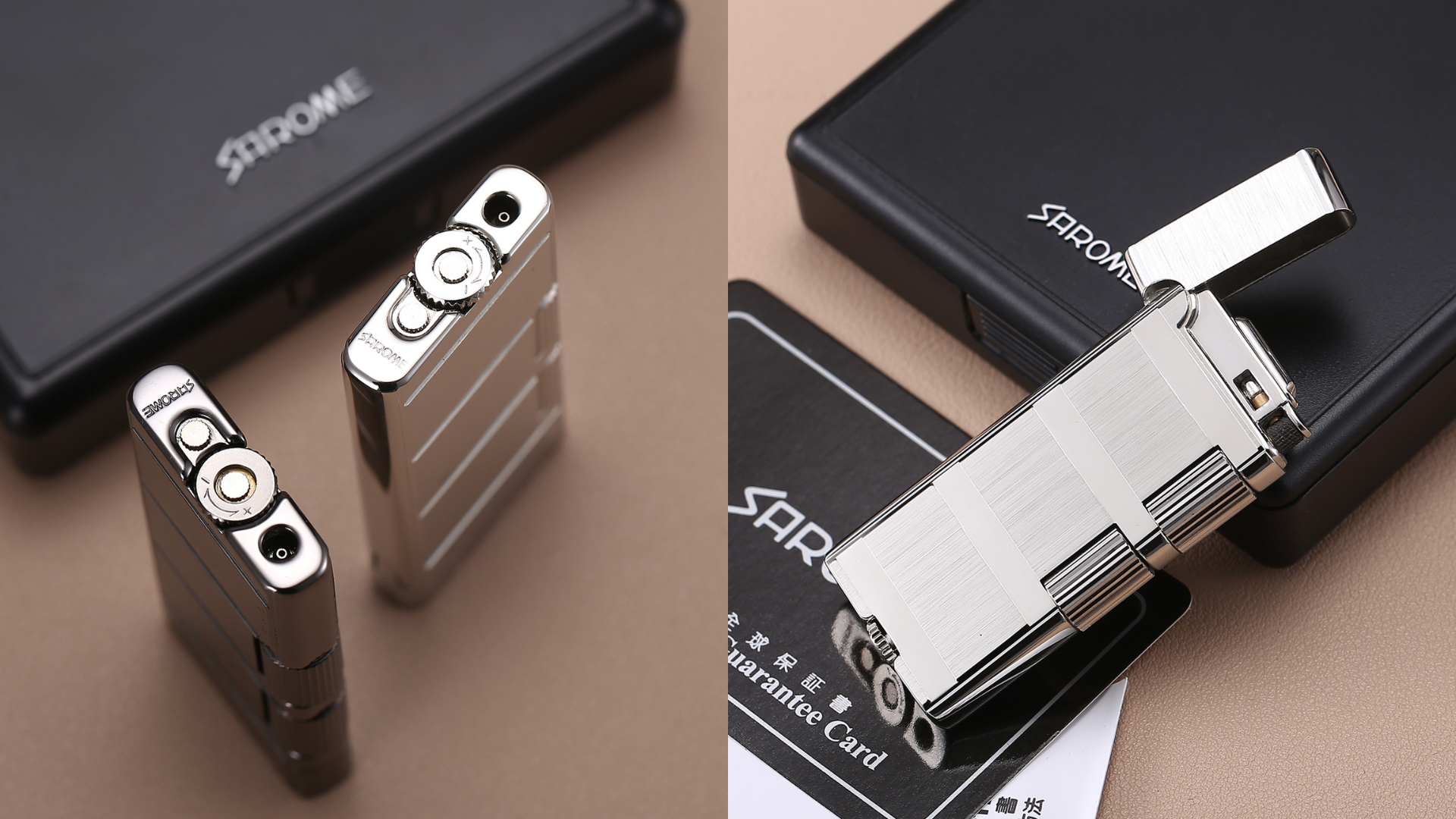 Sarome SD40 Series Classic Flint Lighter details